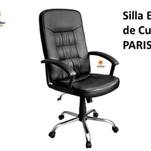 Silla de Cuero Ejecutiva Paris Xtech