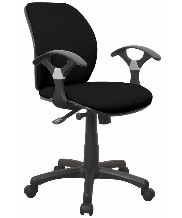 Silla de Oficina Ejecutiva con Soporte Lumbar Ergosoft de Tela | Muebles Zeus El Salvador - Imagen 2