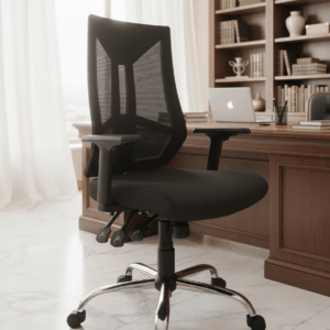 Silla de Oficina Gerencial - Respaldo de Malla - Soporta 300 Lbs - Smart York - mkt-300syb