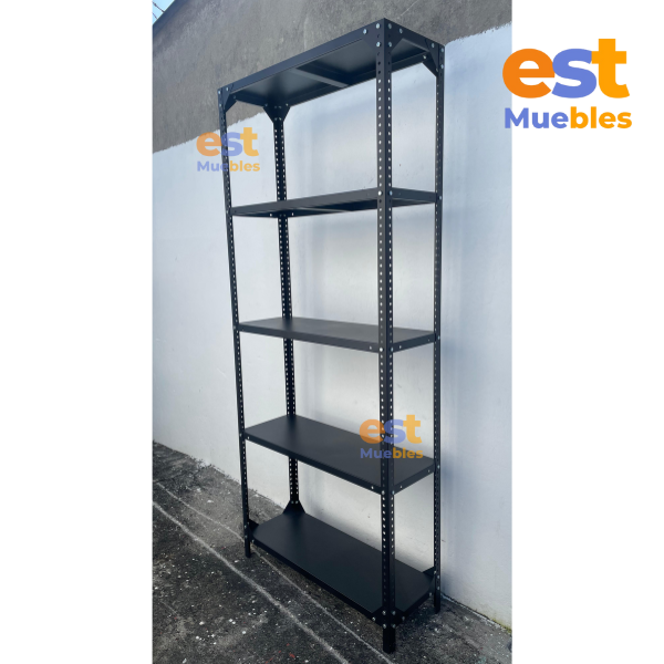 Estante Metálico Dexión CNT de 2.13 Mt Alto x 0.91 Ancho x 0.32 mt de Fondo 5 Paneles