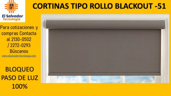 CORTINAS TIPO ROLLO BLACKOUT -51