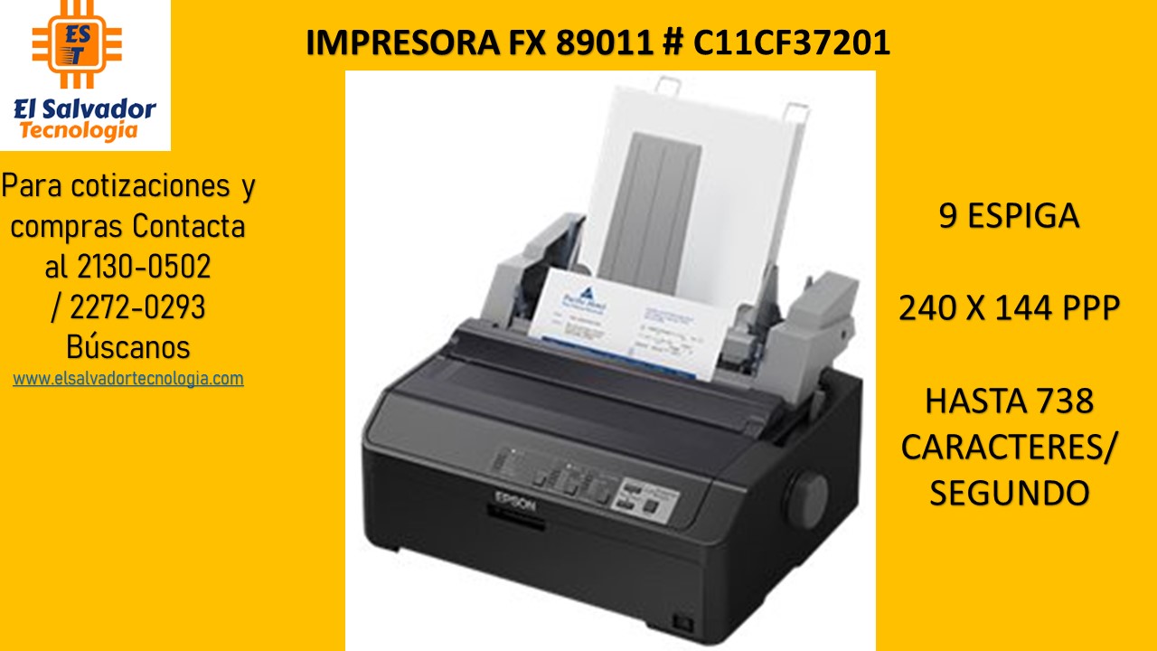 IMPRESORA FX 89011 # C11CF37201