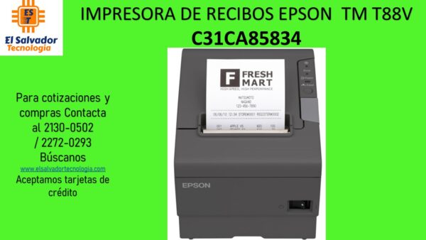 IMPRESORA DE RECIBOS EPSON TM T88V C31CA85834