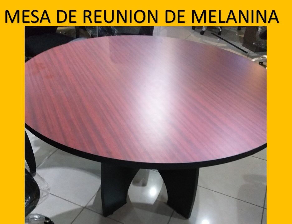 MESA DE REUNION DE MELANINA
