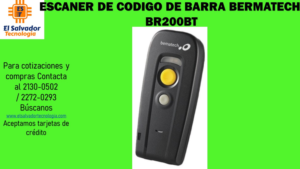 ESCANER DE CODIGO DE BARRA BEMATECH BR200BT