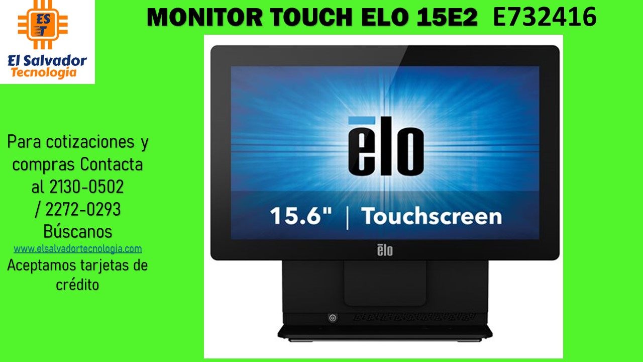 MONITOR TOUCH ELO 15E2 E732416