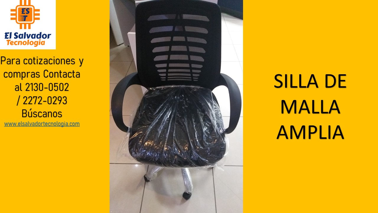 SILLA DE MALLA AMPLIA