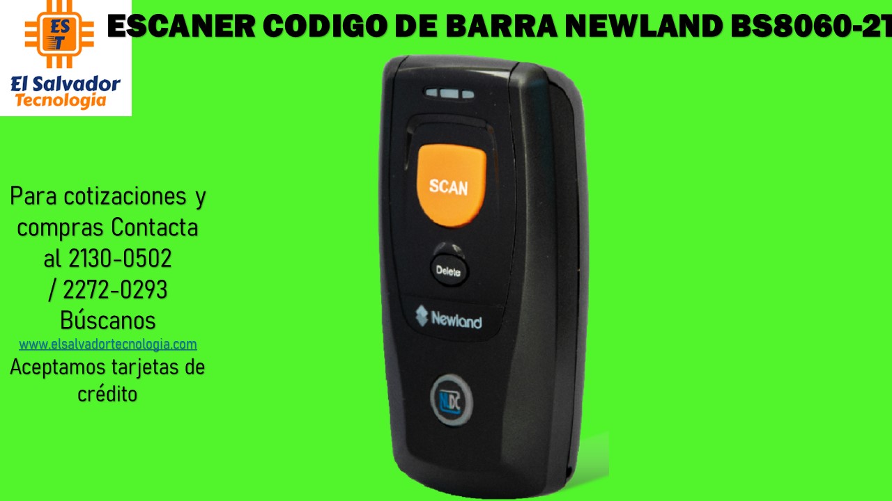 ESCANER CODIGO DE BARRA NEWLAND BS8060-2T