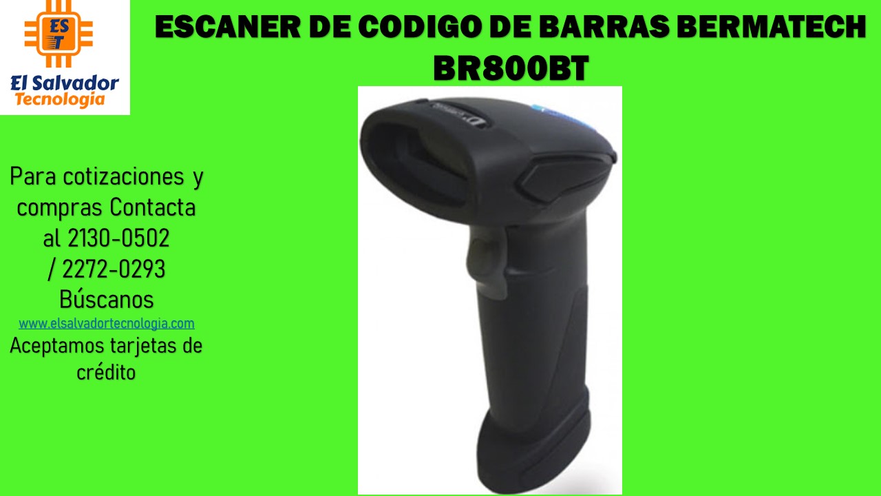 ESCANER DE CODIGO DE BARRAS BEMATECH BR800BT