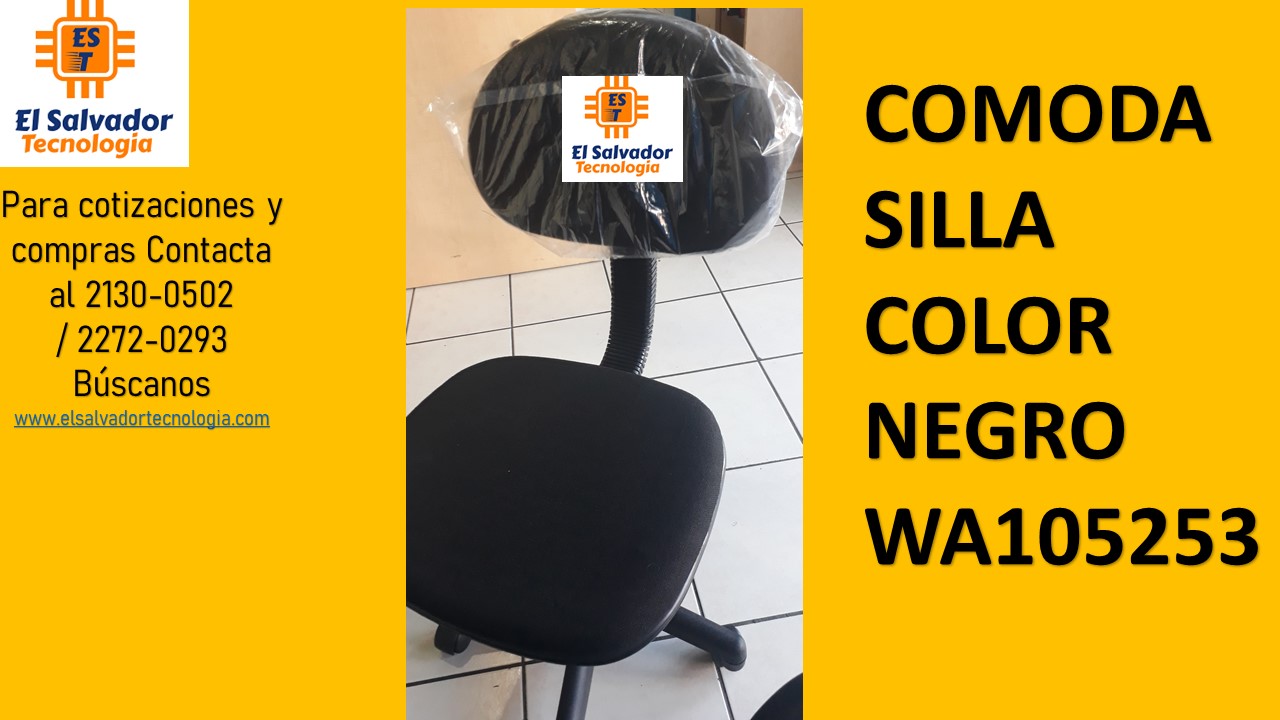 COMODA SILLA COLOR NEGRO WA105253