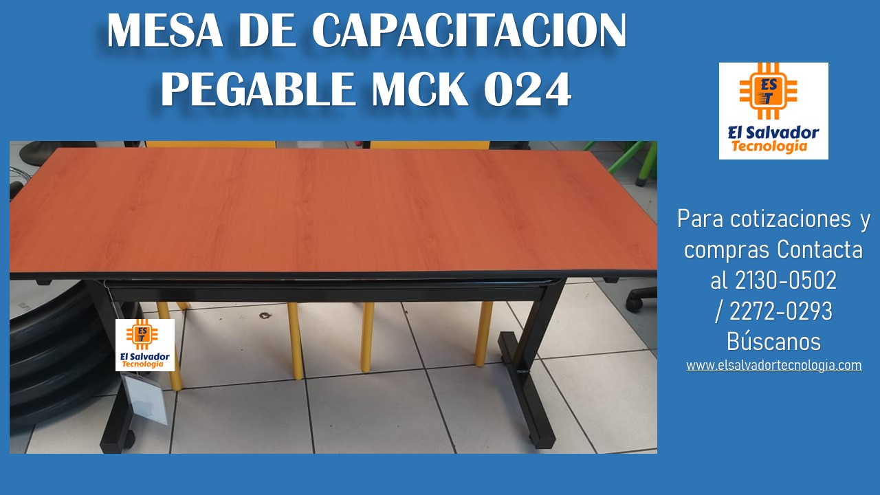 MESA DE CAPACITACION PEGABLE MCK 024