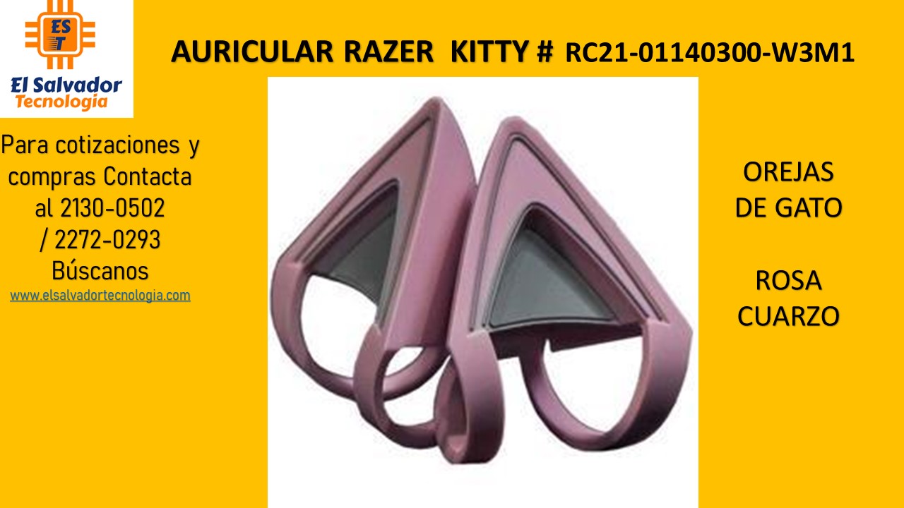 AURICULAR RAZER KITTY # RC21-01140300-W3M1 