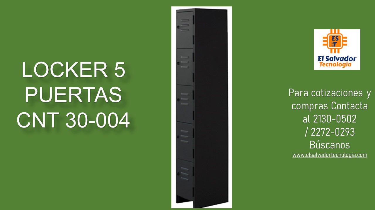 LOCKER 5 PUERTAS CNT 30-004