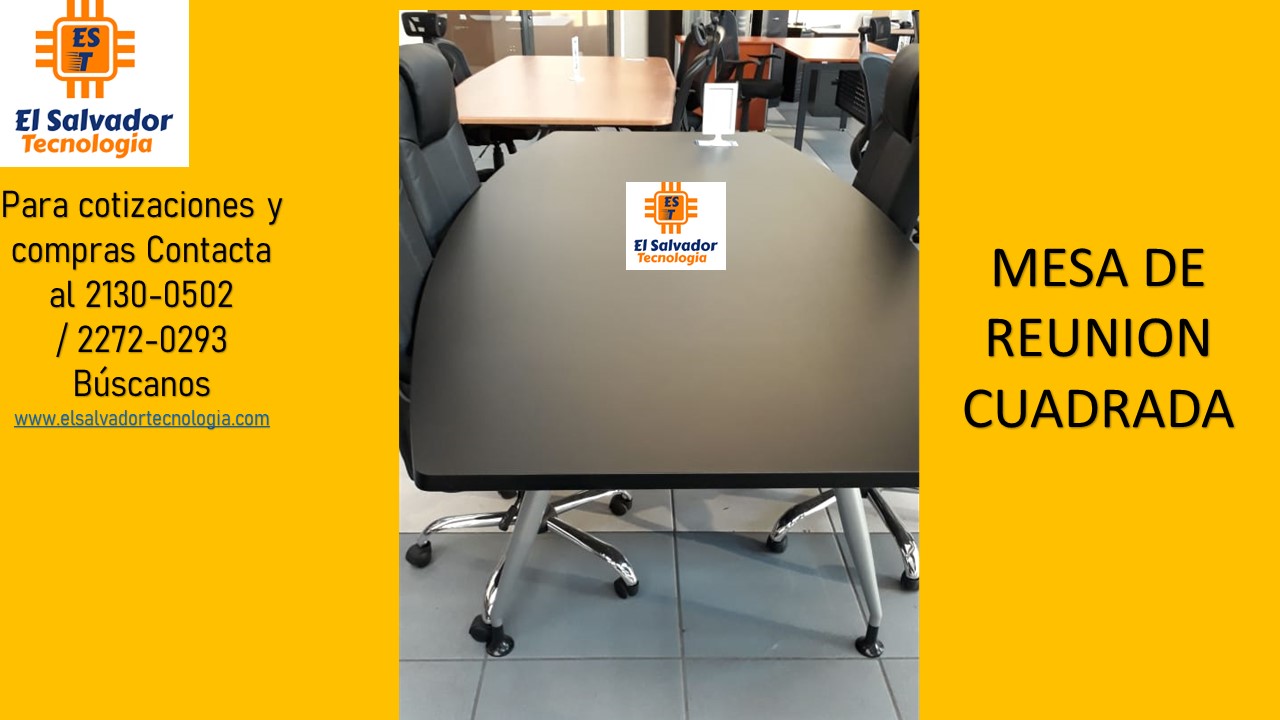 MESA DE REUNION CUADRADA