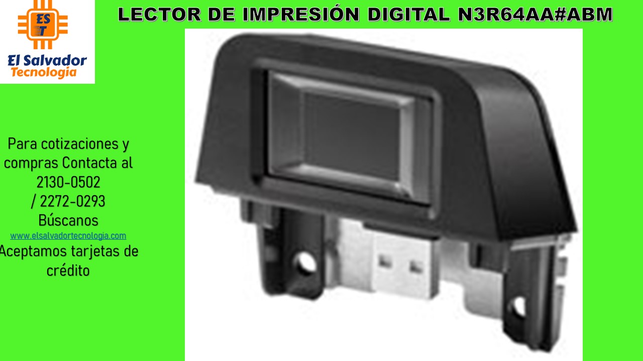 LECTOR DE IMPRESIÓN DIGITAL N3R64AA#ABM  