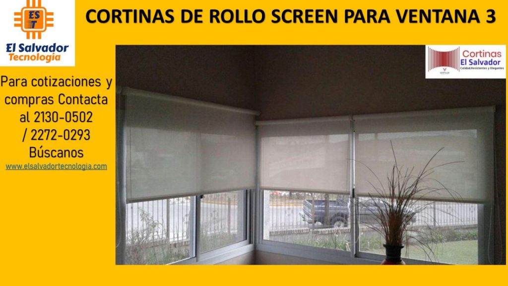 Cortina de Rollo Screen - Cortina Roller