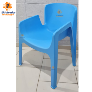 Silla de Espera y Para Cafetería Grecia Azul – Soporta 260 Libras