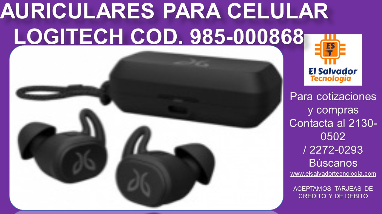 AURICULARES PARA CELULAR LOGITECH COD. 985-000868