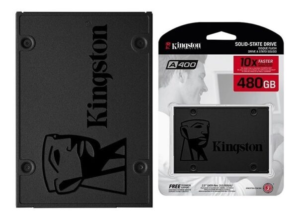 Unidad de estado sólido Kingston A400 - 480 GB - SA400S37/480G