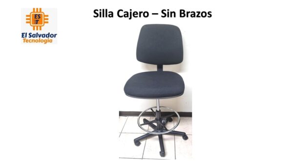 Silla Cajero sin Brazos - El Salvador Tecnologia