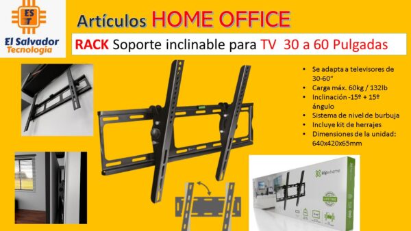 rack-tv-fijo-e-inclinable-de-30-a-60-pulgadas-kpm-745-el-salvador-tecnologia