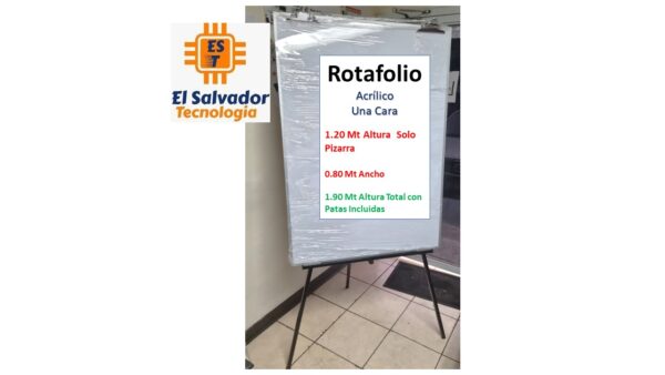 Rotafolio Acrilico de 1.20 Alto x 0.80 Ancho - El Salvador Tecnologia