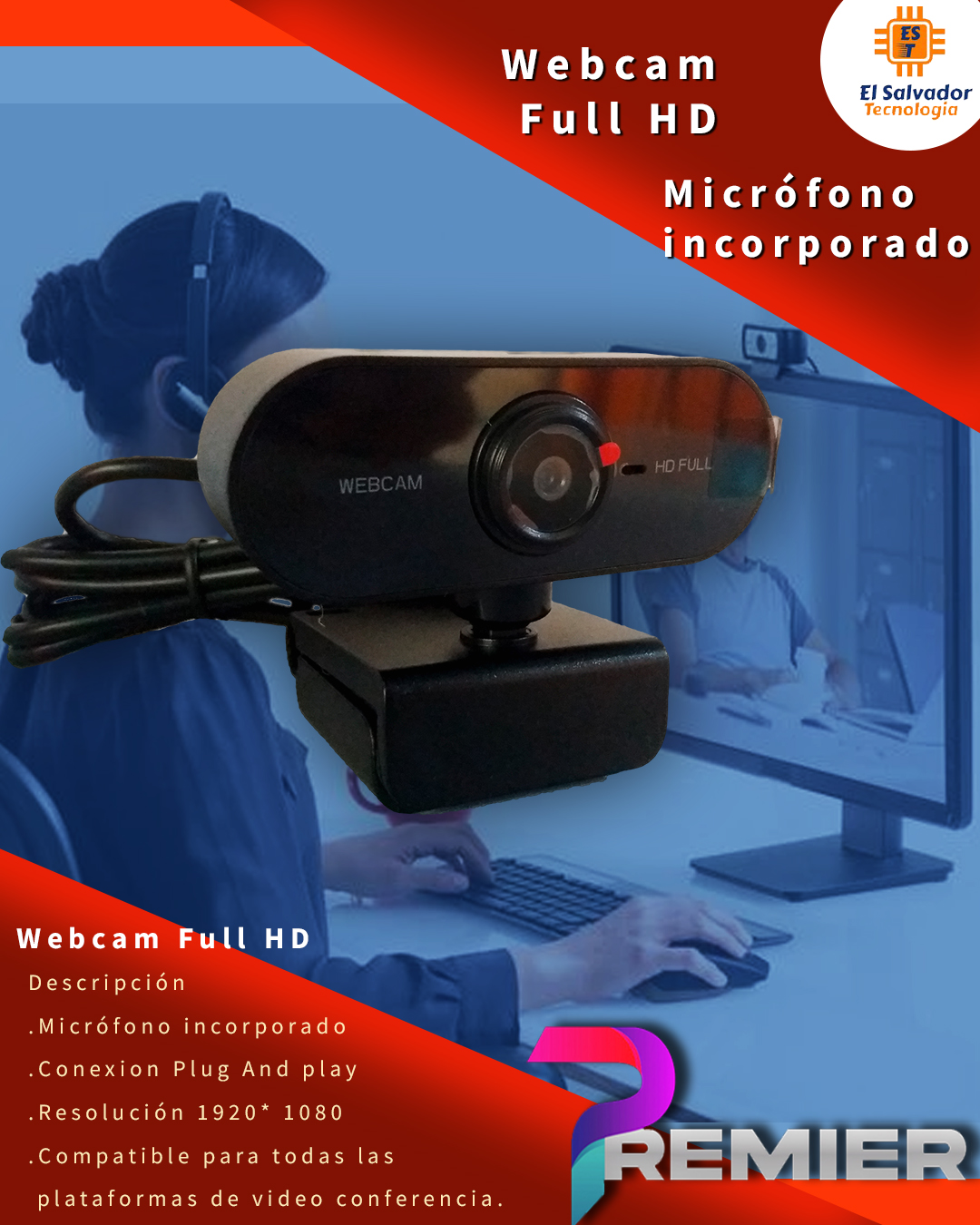 Camara Web Premier Master View X10
