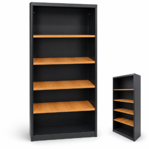 Librera para oficina 4 bandejas CNT 079 - 1.90 Altura x 0.89 Ancho x 0.36 Profundidad