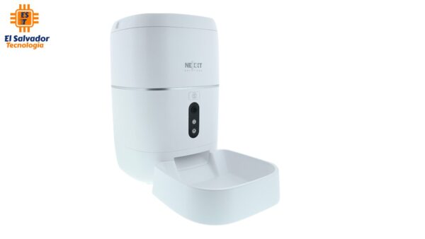 Dispensador inteligente de alimento para mascotas Wi-Fi y cámara integrada NHA-P610