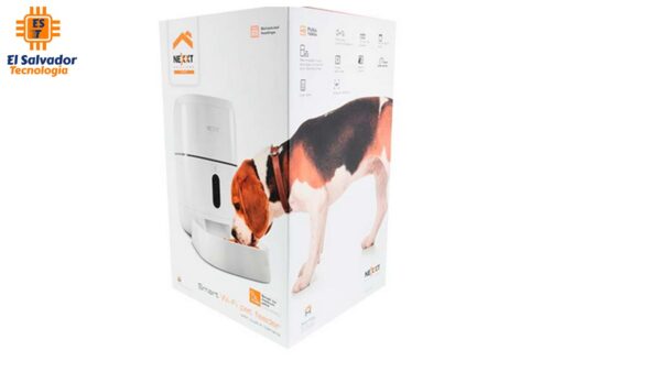 Dispensador inteligente de alimento para mascotas Wi-Fi y cámara integrada NHA-P610 - Imagen 3