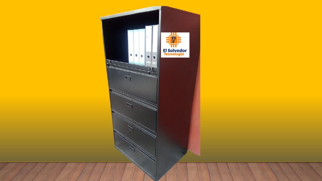 Archivo Horizontal con 4 Gavetas y espacio para Ampos Smart Flex 0030