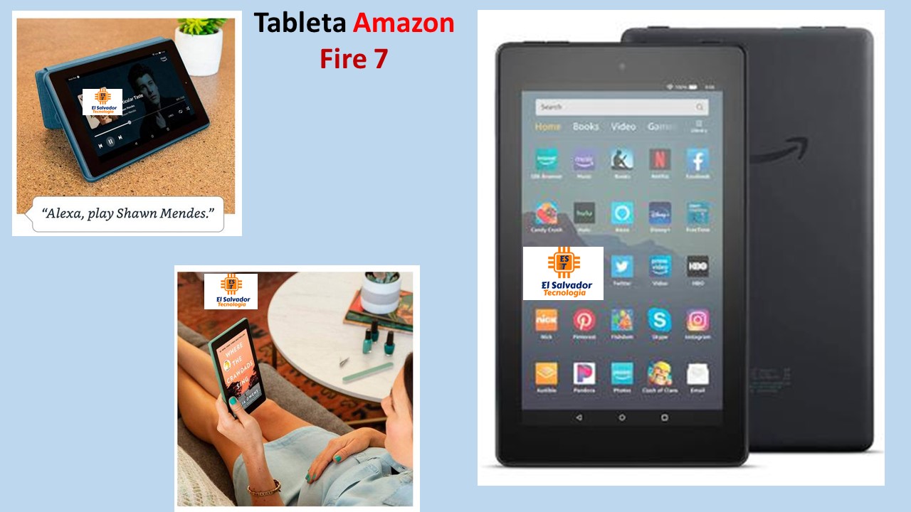 Tableta Amazon Fire 7 - Color Azul Crepúsculo