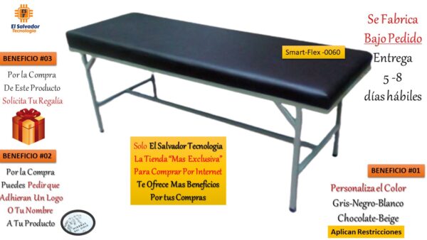 Muebles Hospitalarios Canape Flexible para Clinicas SmartFlex 0060 El Salvador Tecnologia