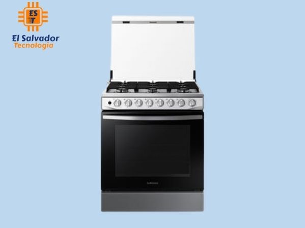 Cocina a Gas de 6 Quemadores Samsung