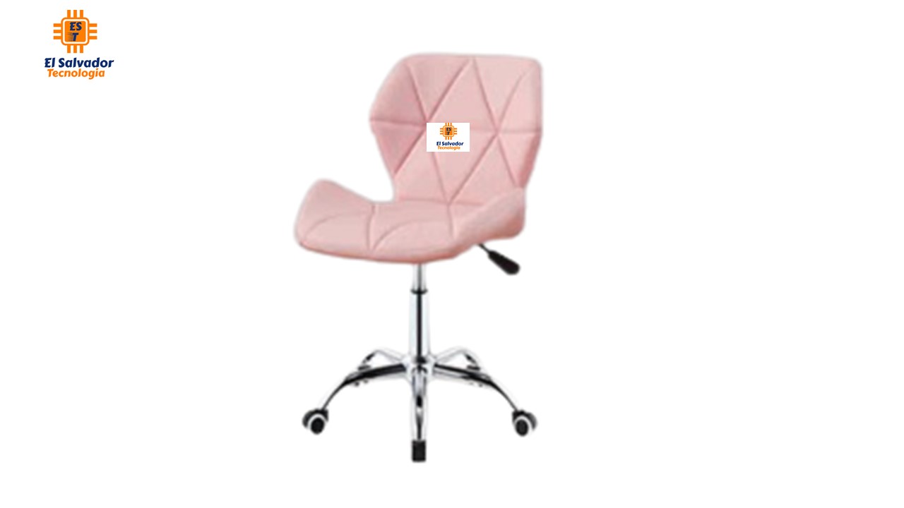 Silla Escolar con Rodos Sin brazos Modelo Parisiense Color Rosado