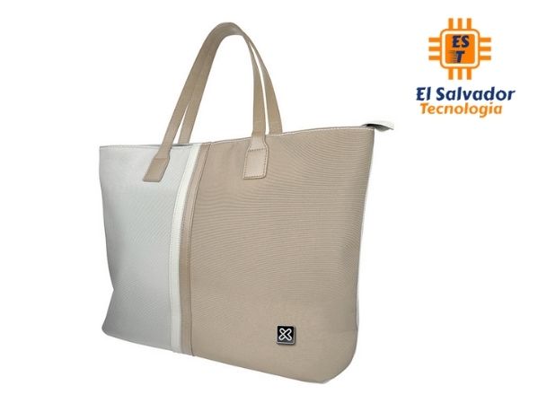 Bolso Beige/White para laptop 15.6" Klip Xtreme Capri KLB-461BG
