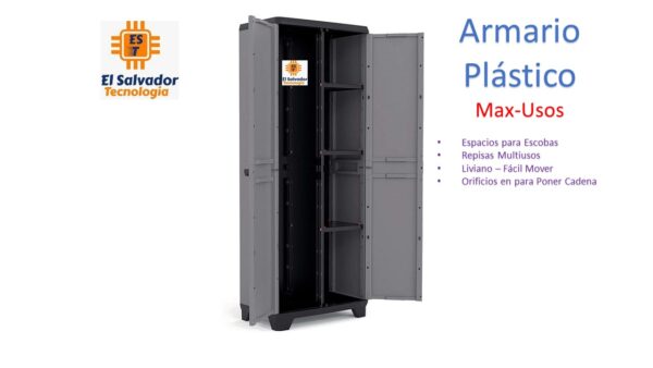 Armario Plastico Max-Usos - El Salvador Tecnologia