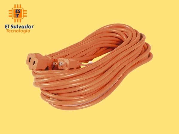 Extensión para exterior 2x16 awg naranja 15m