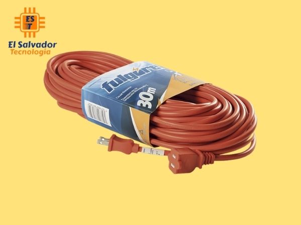 Extensión para exterior 2x16 awg naranja 30m