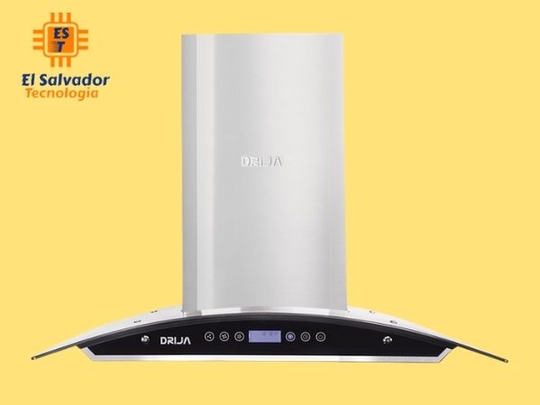 Extractor de grasa tipo campana 90 cm prisma touch