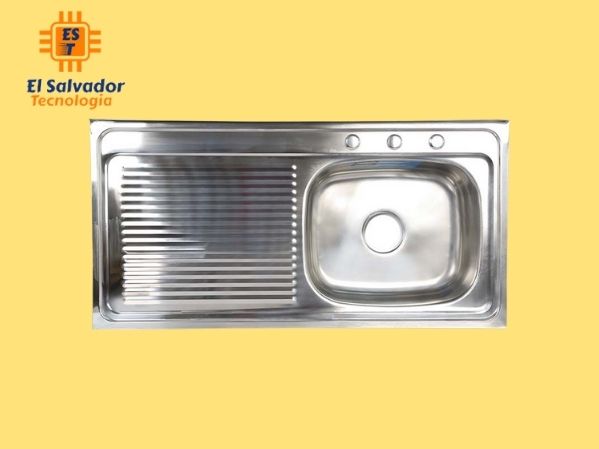 Fregadero sobreponer 1e 1p derecha 100x50x15 cm 201 0.6