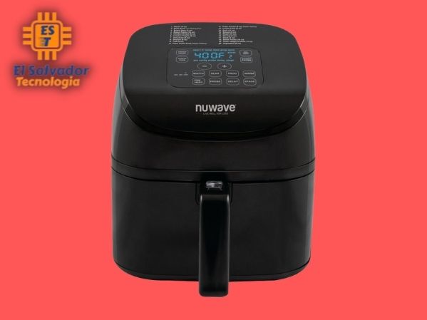 Freidora de aire 4.5qt negro Nuwave