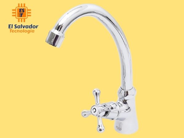 Grifo cocina cruz cromado 1 mando