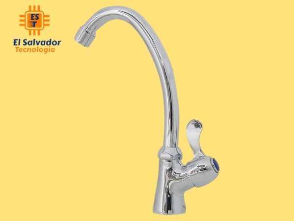 Grifo cocina palanca cromado 1 mando