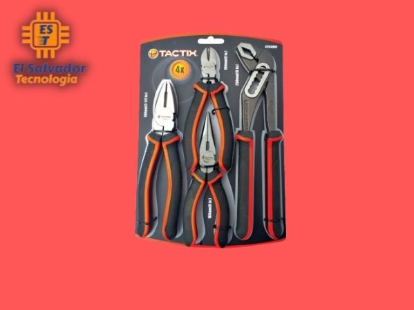 Juego de tenazas 4 piezas TACTIX