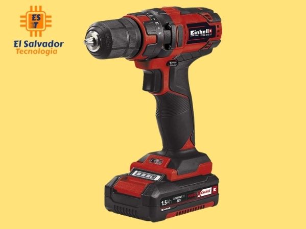 Kit atornillador inalámbrico 18 v 1 batería 1.5 a