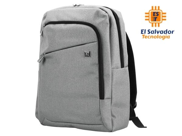 Mochila gris claro para laptop - 15.6" Klip Xtreme KNB-416GR