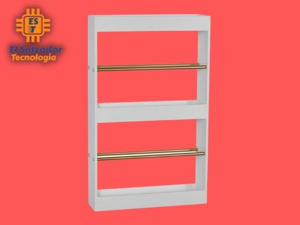 Organizador de revistas con rack metálico 16 x 26 pulg