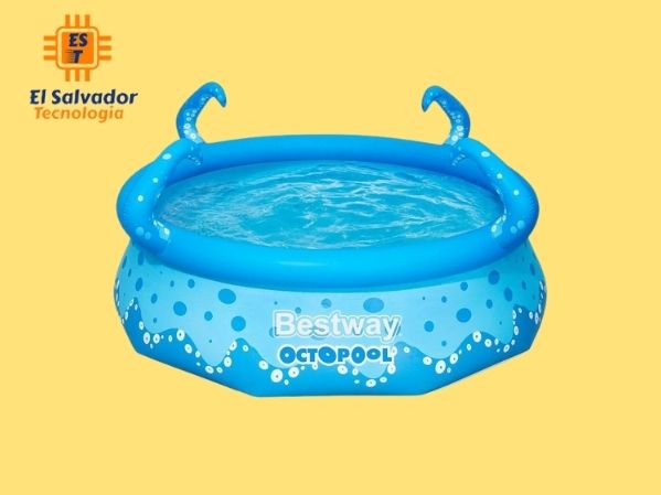Piscina inflable diseño pulpo 274 x 76 cm