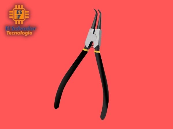 Tenaza para seguro externo curva 7 pulg STANLEY